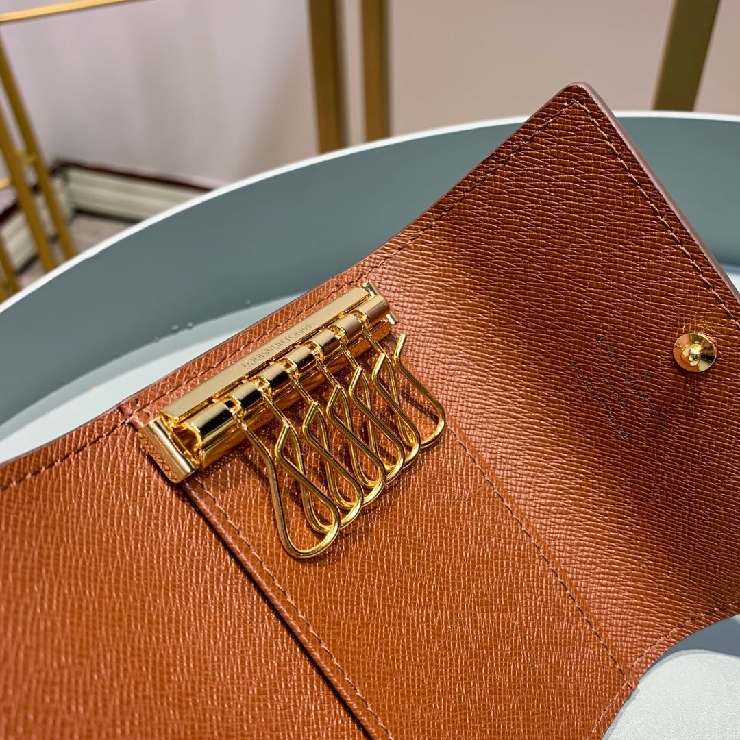 Louis Vuitton Monogram Wallet 10cm Brown