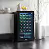 Single Zone 36-Bottle Free-Standing Wine Cooler in Black