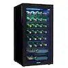 Single Zone 36-Bottle Free-Standing Wine Cooler in Black