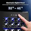 22 Bottle Wine Fridge, 2.6 Cu. ft. Wine Refrigerator with Glass Door and Touch Controls, Black