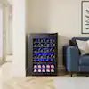 20.3in. Digital Control 45-Bottle Wine Cooler in Black,Cellar Cooling Unit