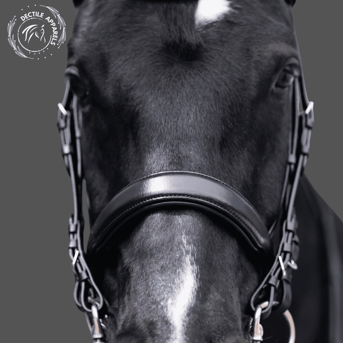 Lexington Non Patent Black Leather Double Bridle