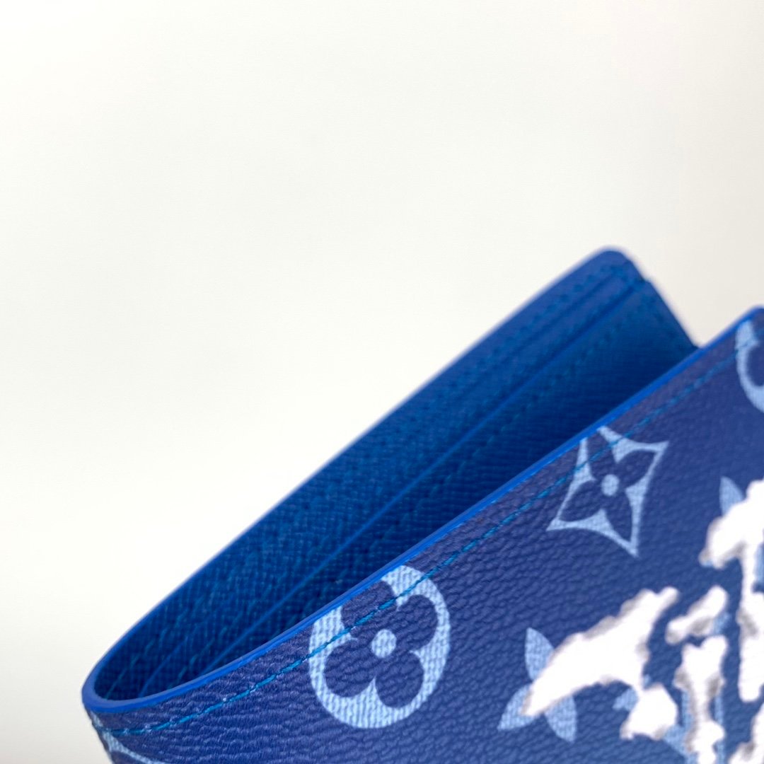 Louis Vuitton Monogram Wallet Blue