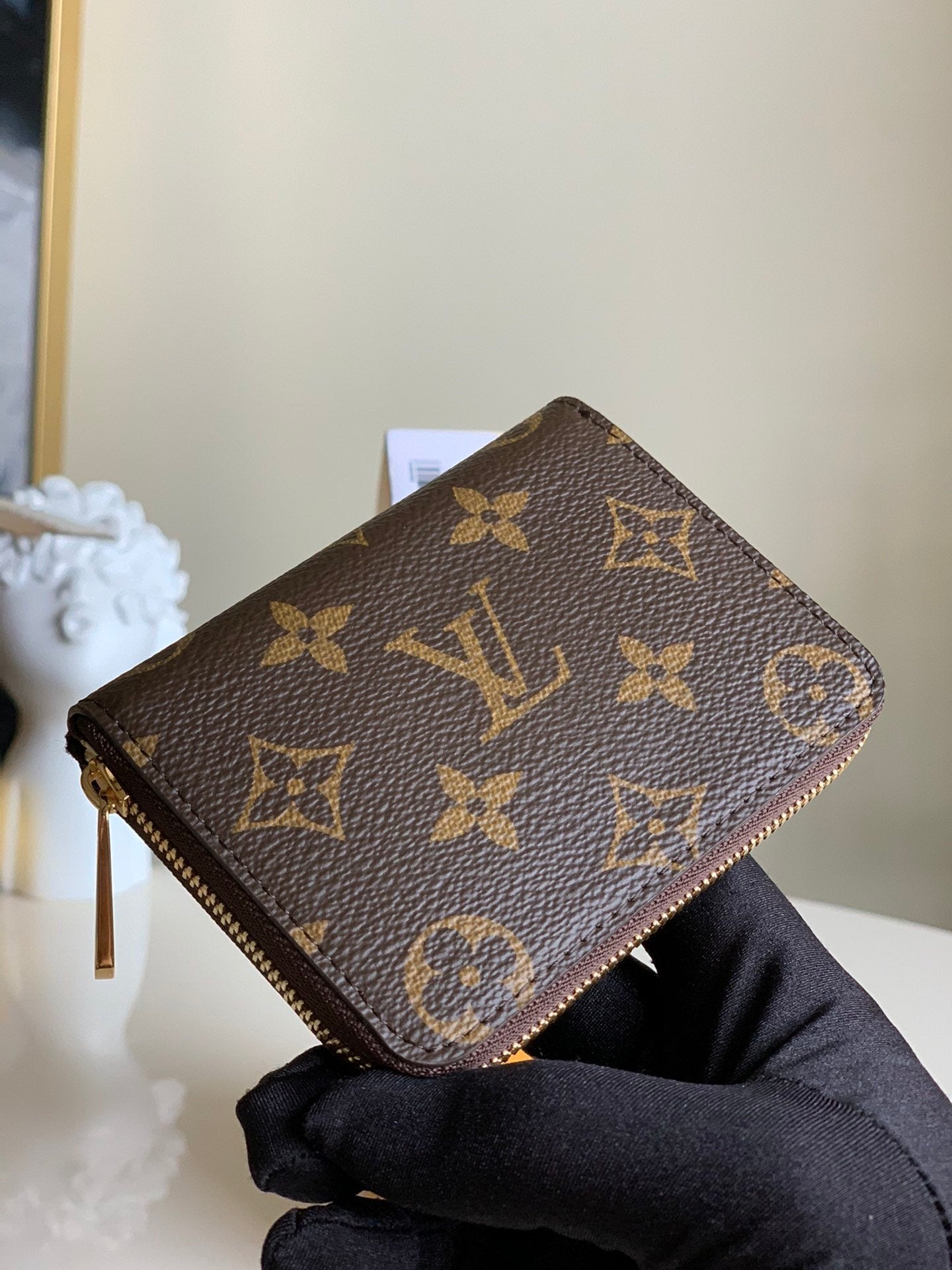 Louis Vuitton Monogram Clutch 11cm Brown