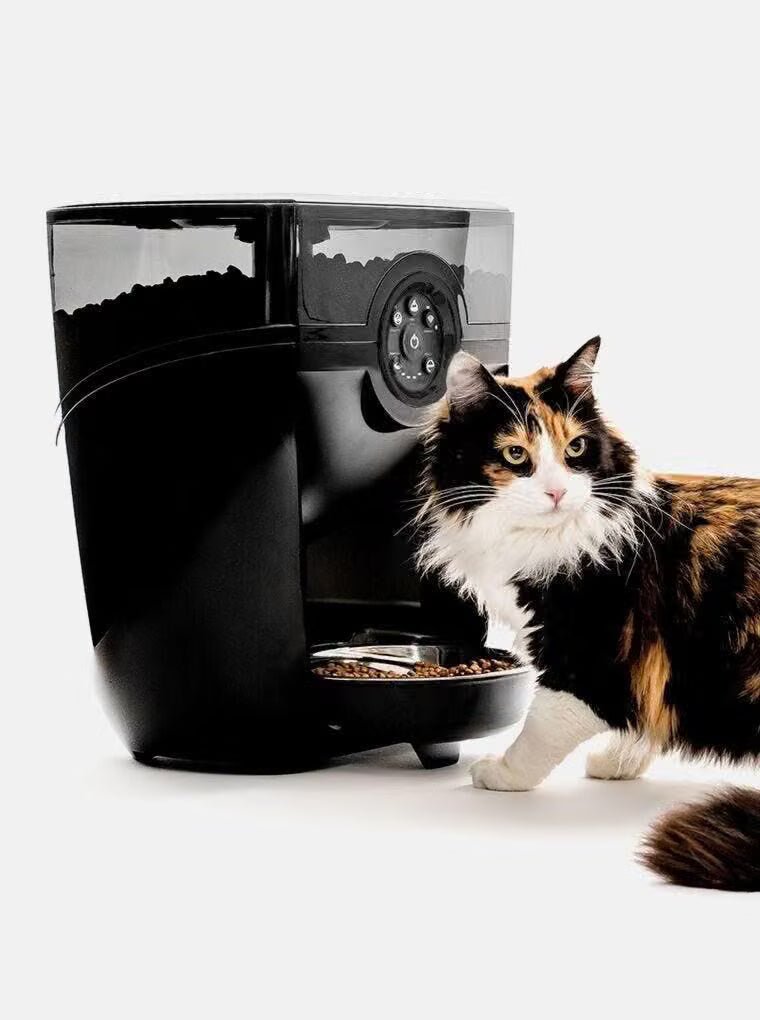 Smart Automatic Pet Feeder with App Control & Portion Scheduling