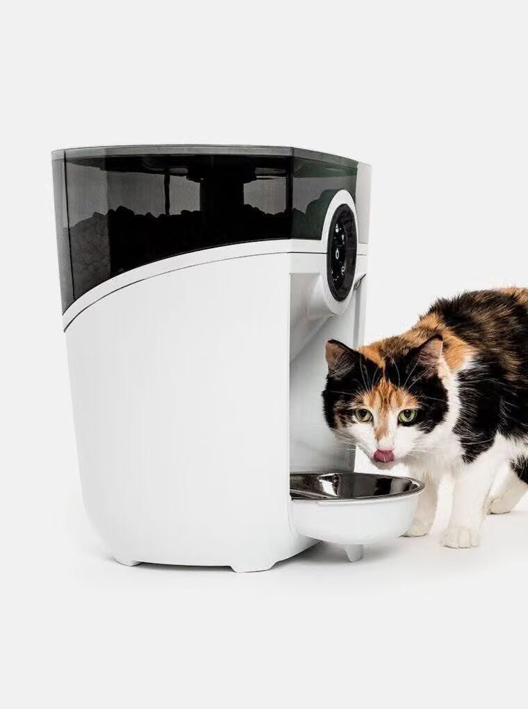 Smart Automatic Pet Feeder with App Control & Portion Scheduling
