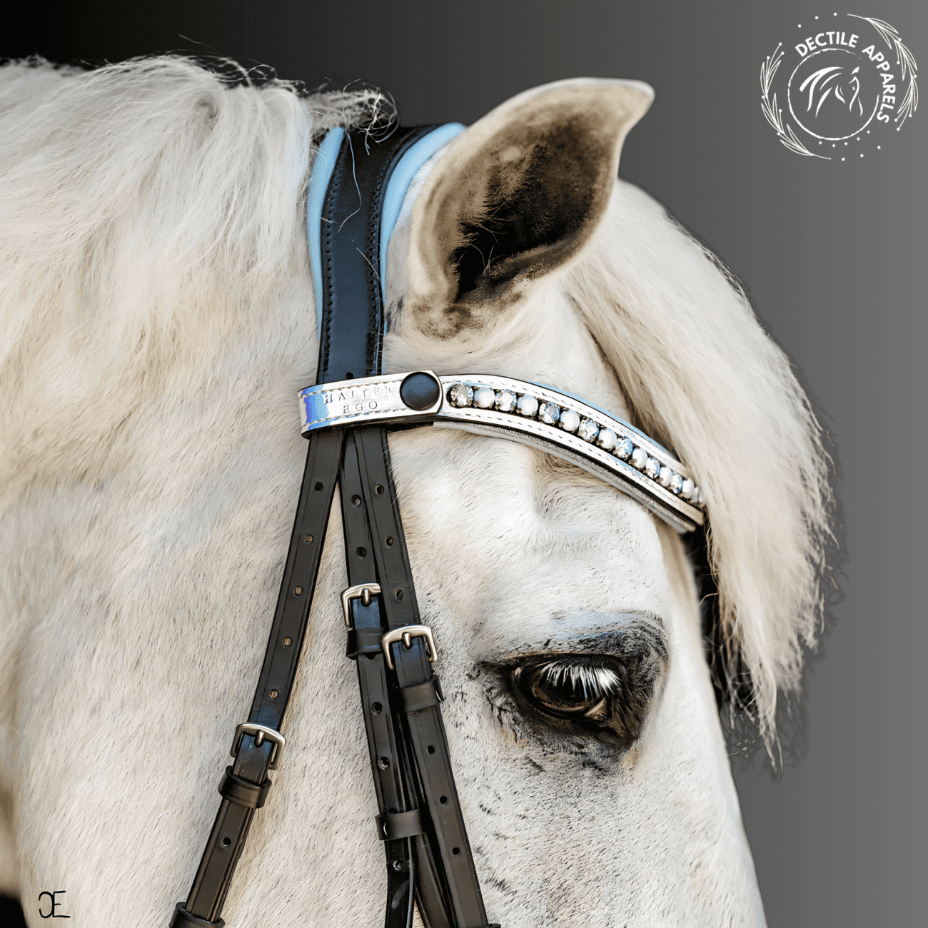 Elsa Neon Patent Snaffle Bridle