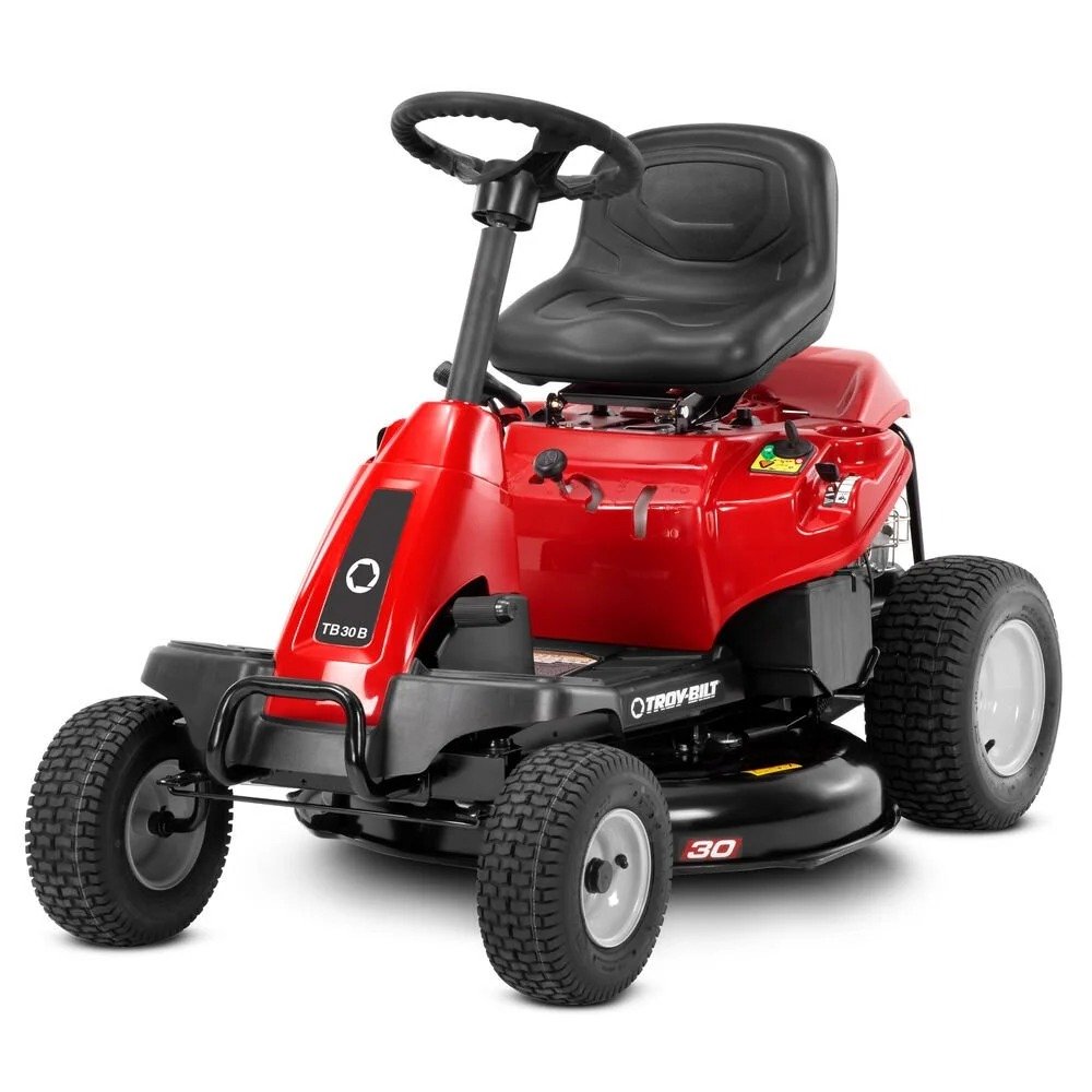TB30B Compact Riding Lawn Mower with 30" Cutting Deck – Residential Lawn Tractor