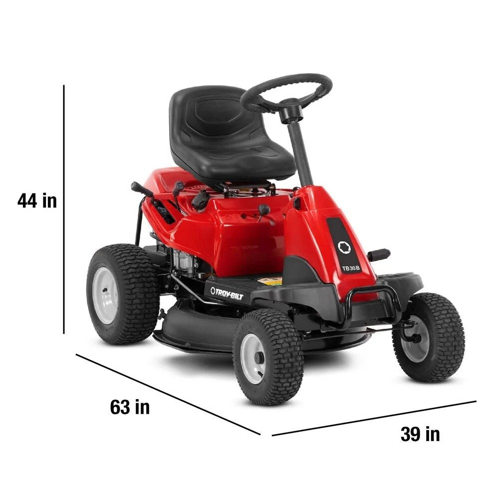 TB30B Compact Riding Lawn Mower – 30" Rear Engine Riding Mower for Residential Lawns
