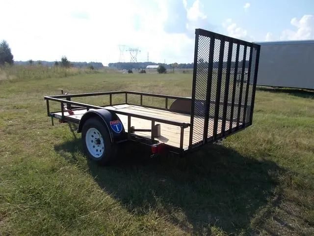 6×10 Single Axle Utility Trailer – Wood Floor &amp; LED Lights
