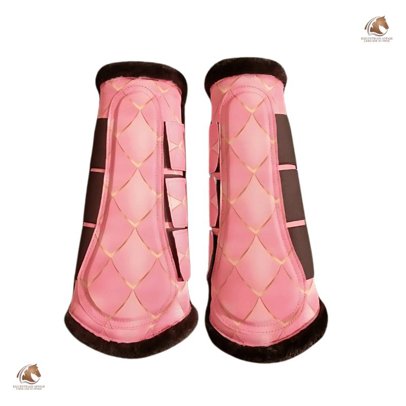 Pink Dragon Wing Saddle Pad Set