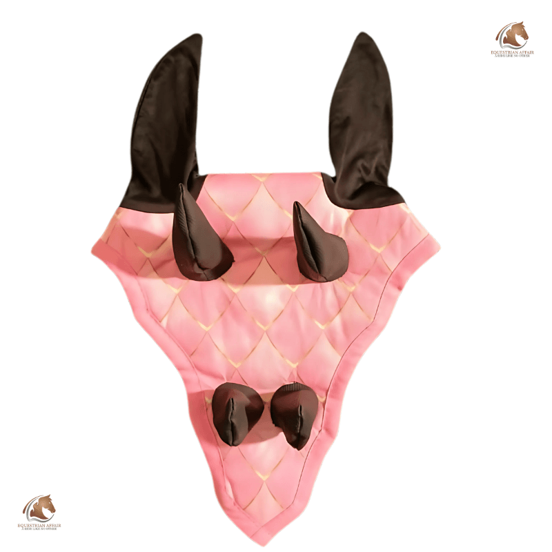 Pink Dragon Wing Saddle Pad Set