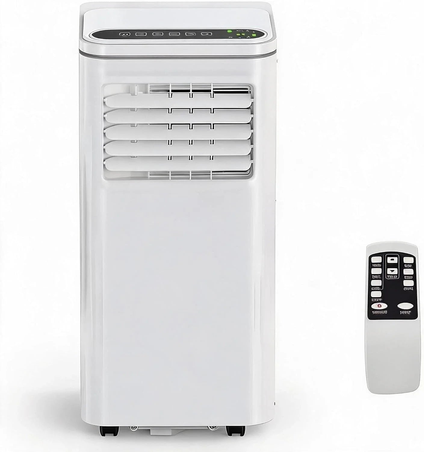 3-in-1 Portable AC 450 Sq.Ft 4-Way Swing Remote LCD Timer Window Kit