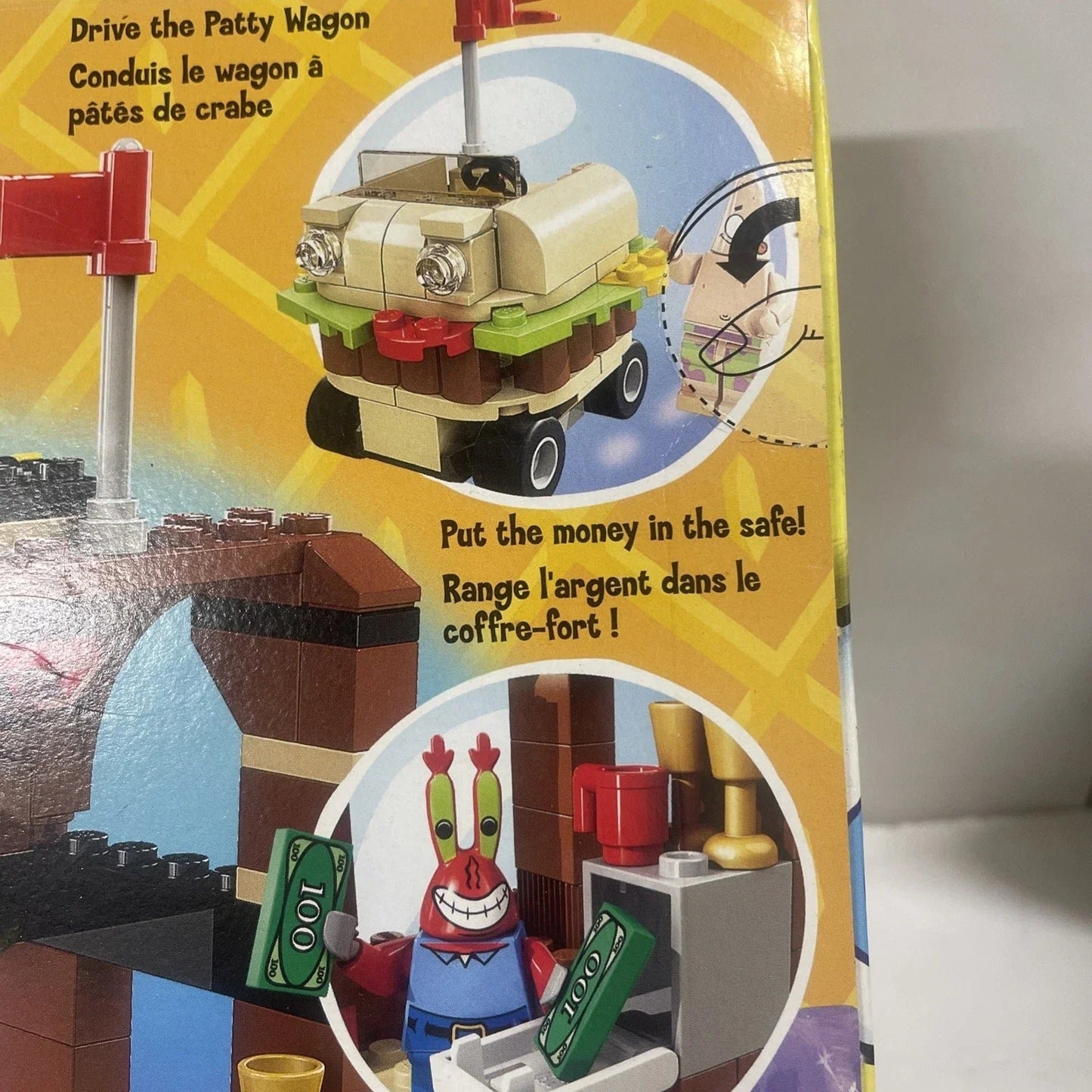 Lego Krusty Krab Adventures #3833 SpongeBob SquarePants-Factory Sealed Set M member432453 (5521)