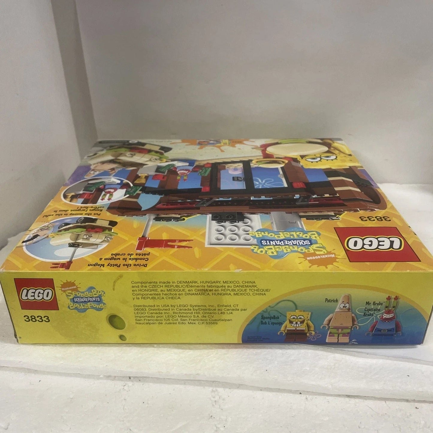 Lego Krusty Krab Adventures #3833 SpongeBob SquarePants-Factory Sealed Set M member432453 (5521)
