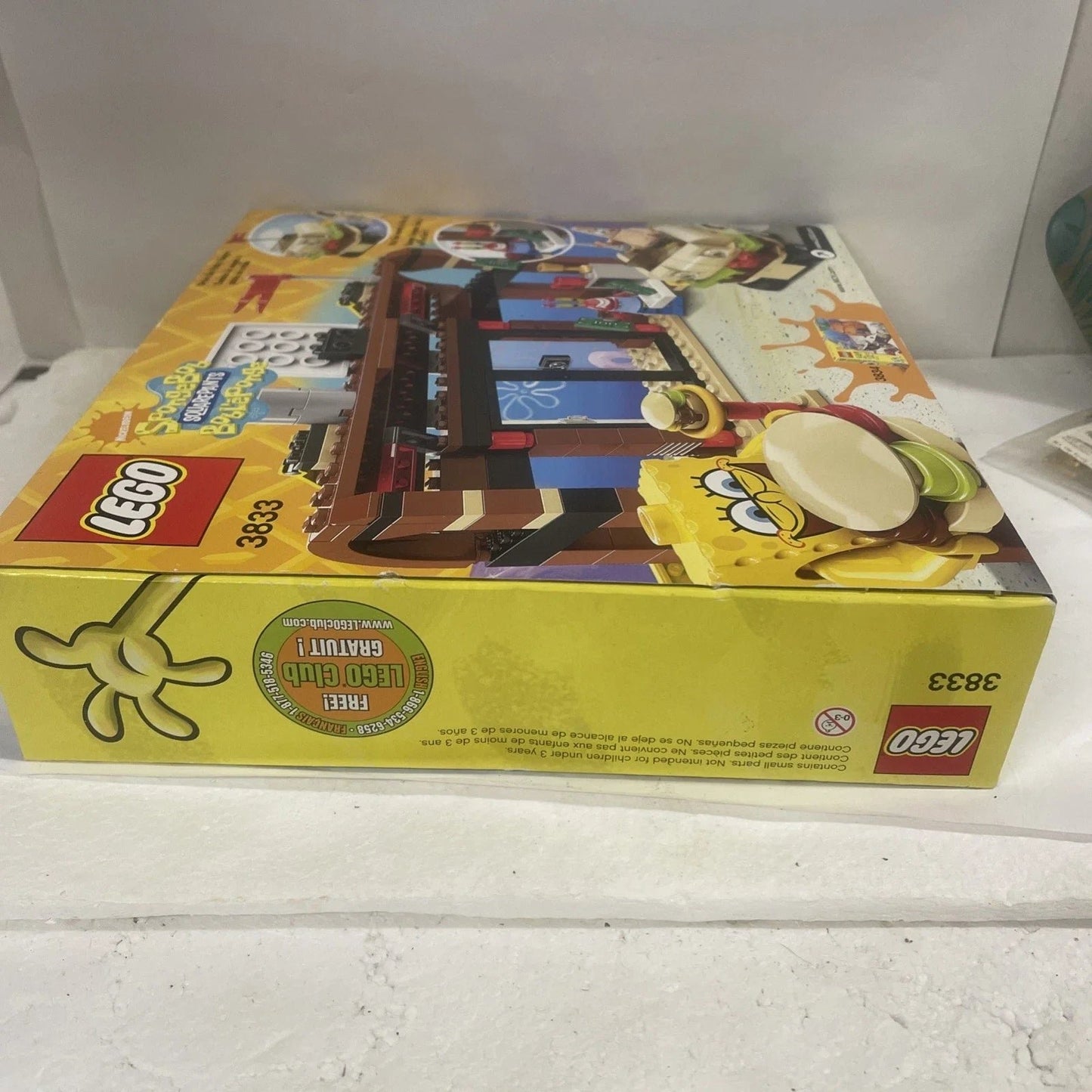 Lego Krusty Krab Adventures #3833 SpongeBob SquarePants-Factory Sealed Set M member432453 (5521)