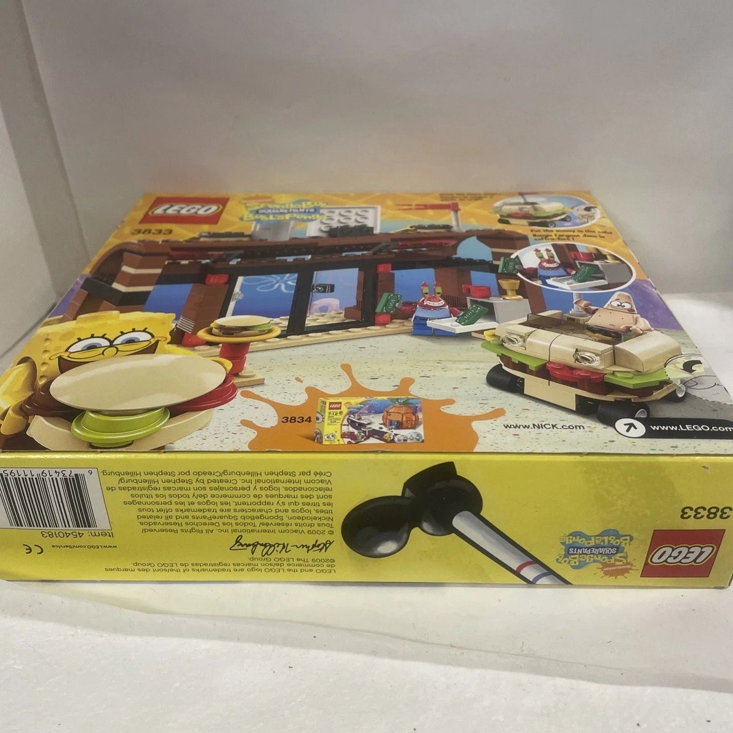 Lego Krusty Krab Adventures #3833 SpongeBob SquarePants-Factory Sealed Set M member432453 (5521)