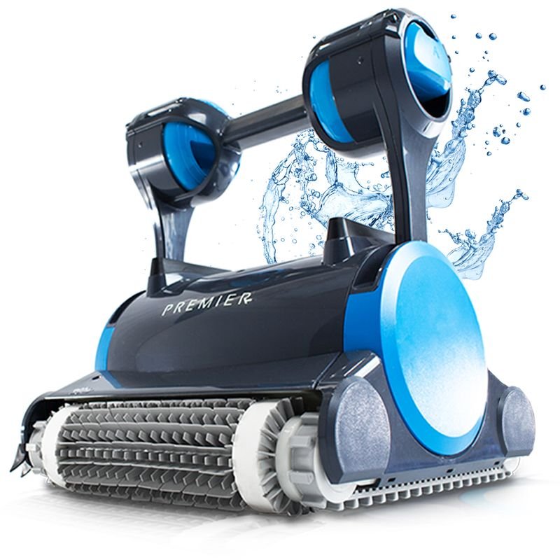 Dolphin Premier Robotic Pool Cleaner 2024 for Inground Pools up to 50ft