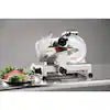 Cast Aluminum Electric Meat Slicer, 330W with Straight Blade
