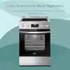 Burner Elements Freestanding Electric Range in Stainless Steel with Air Fry, Rotisserie