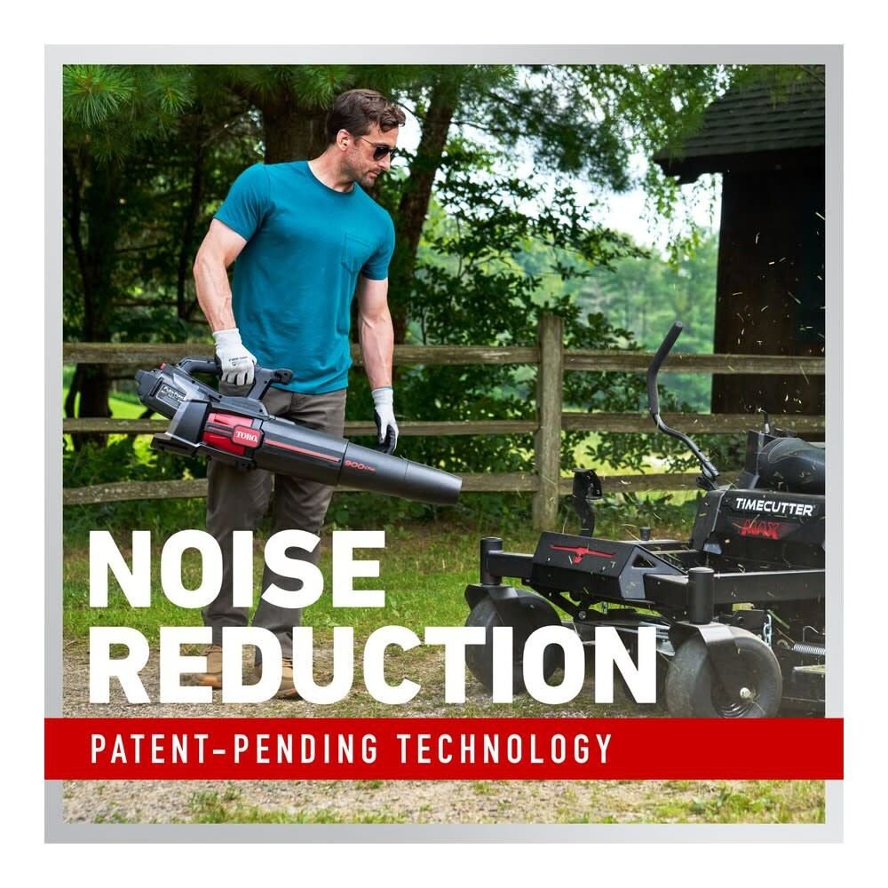 Toro 60V Maximum 900 CFM Cordless Leaf Blower Kit with Battery & Charger